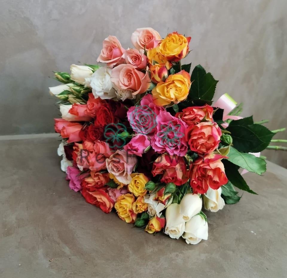 Букет цветов из: Розы в Раздольном Приморского края