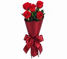 Букет 5 Красных роз Эдлесс Лав в Раздольном Приморского края