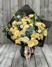 Букет цветов из:  Розы и Лизиантусы #REPLACE_PRED# Раздольном Приморского края