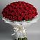 Букет 101 Красная роза Блэк Мэджик в Раздольном Приморского края
