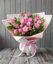 Букет Розовый кустик в Раздольном Приморского края