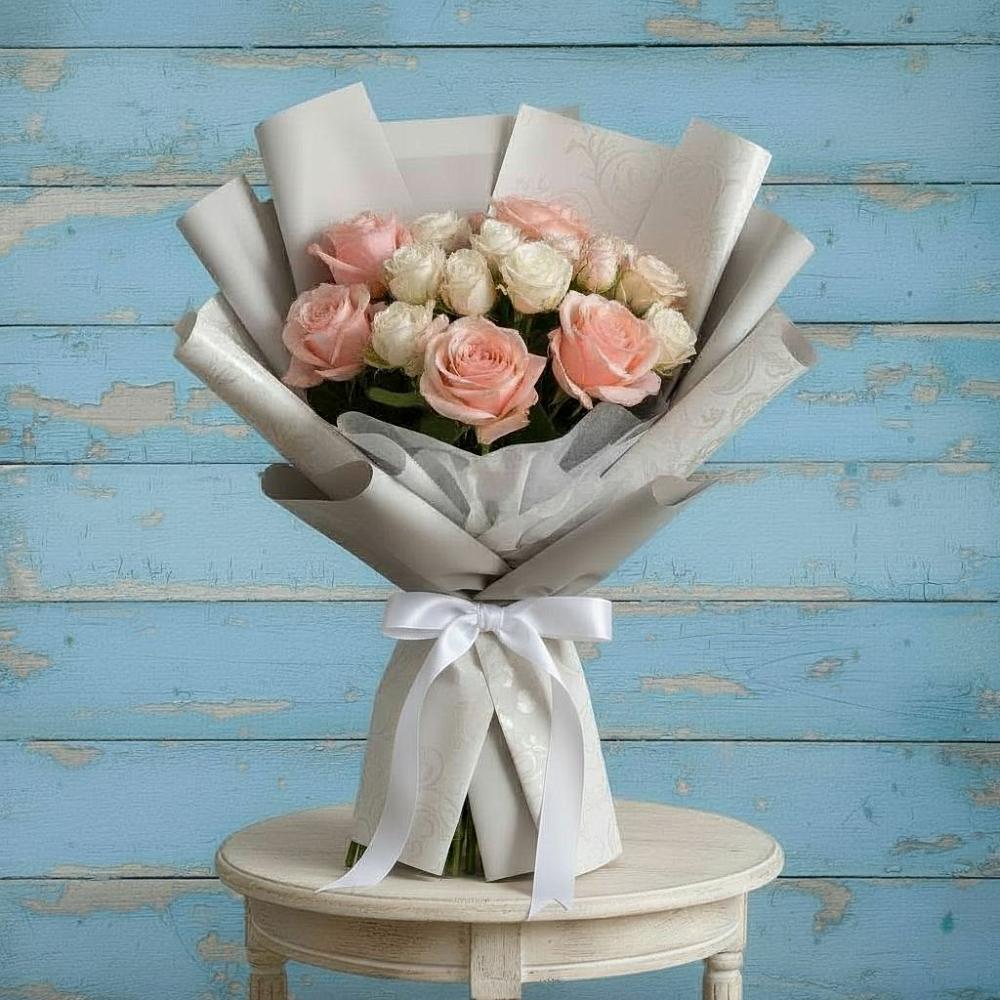 Букет цветов из: Розы в Раздольном Приморского края