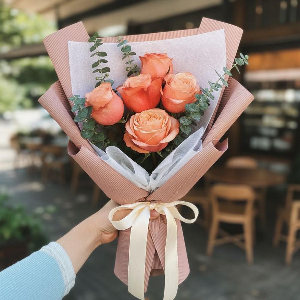 Букет цветов из: Розы в Раздольном Приморского края