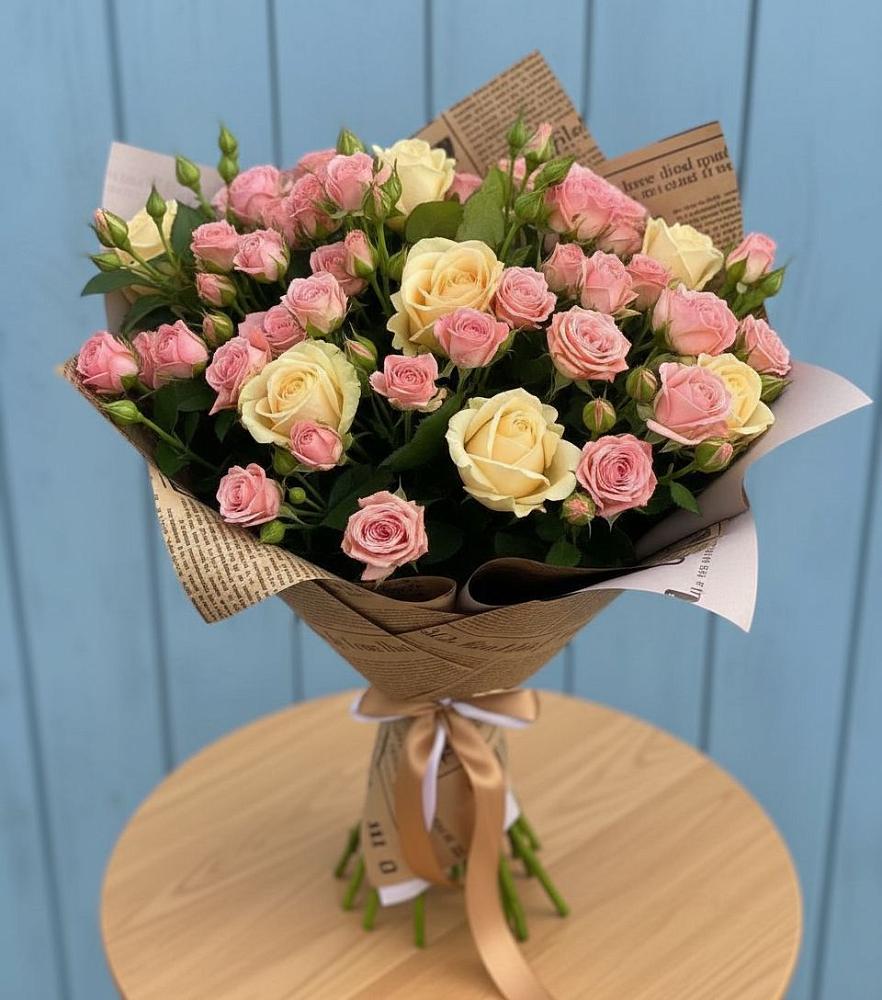 Букет цветов из: Розы в Раздольном Приморского края