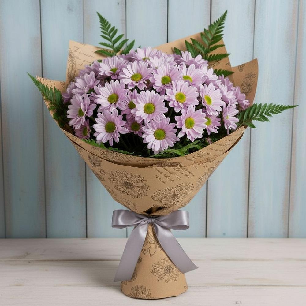 Букет цветов из: Хризантемы в Раздольном Приморского края