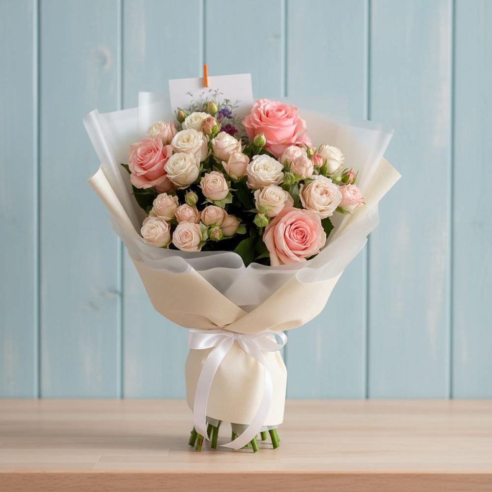 Букет цветов из: Розы в Раздольном Приморского края