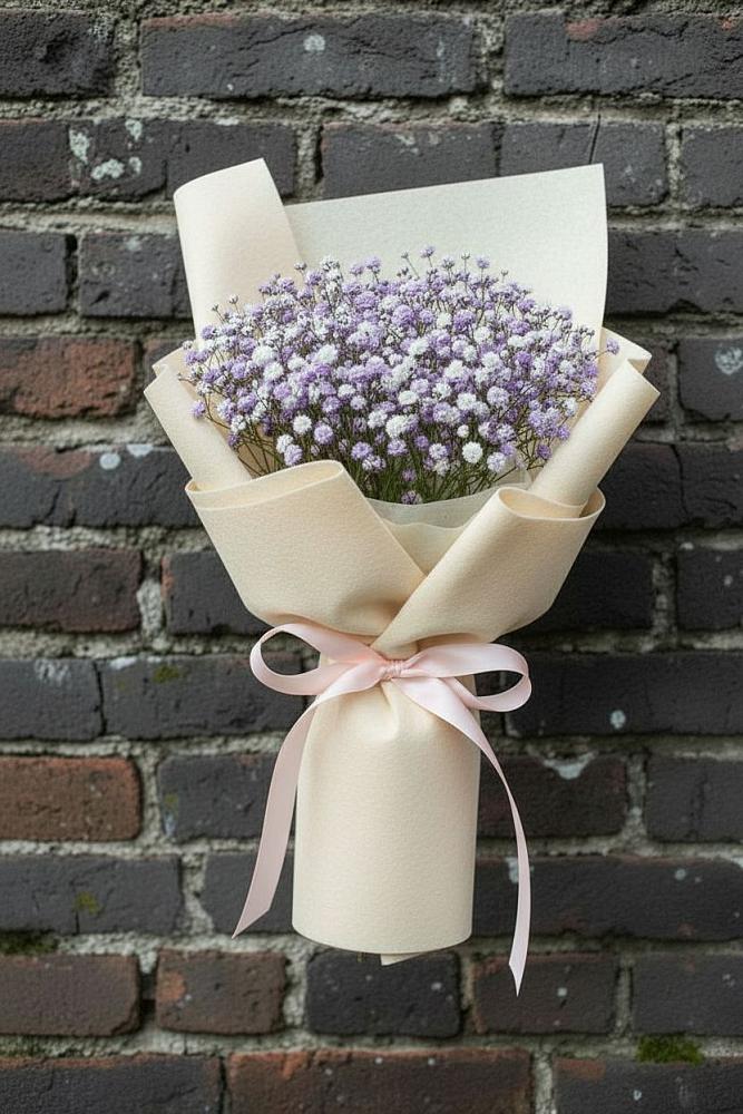 Букет цветов из: Гипсофила в Раздольном Приморского края