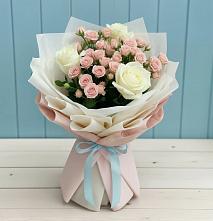Букет цветов из:  Розы #REPLACE_PRED# Раздольном Приморского края