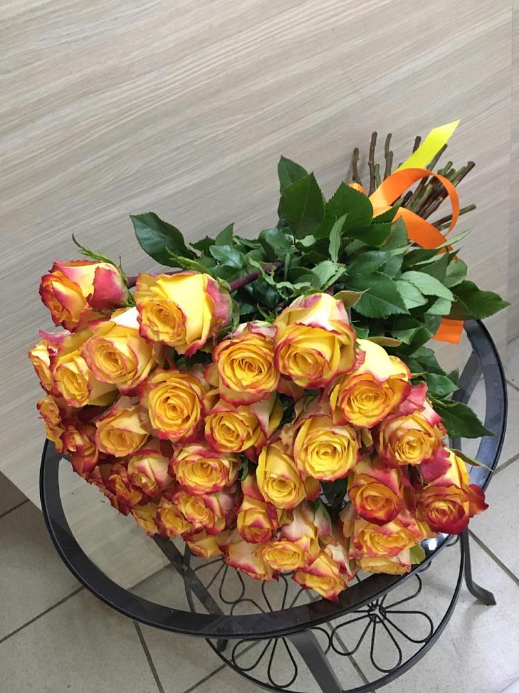 Букет Желтые розы в Раздольном Приморского края