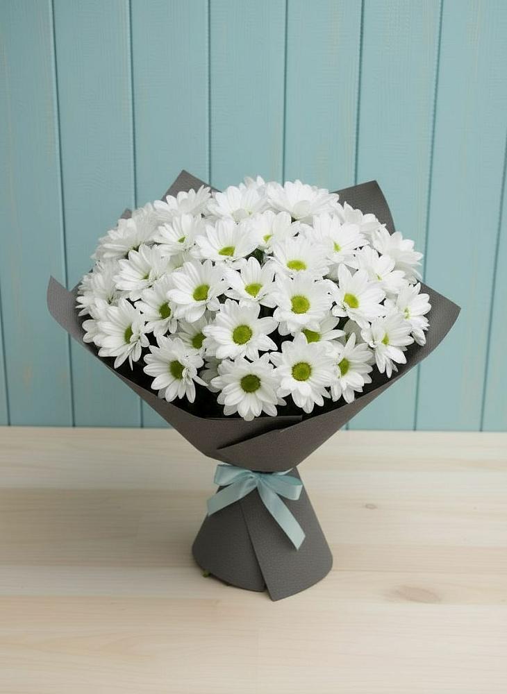 Букет цветов из: Хризантемы в Раздольном Приморского края