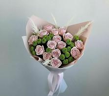 Букет цветов из:  Розы и Хризантемы в Раздольном Приморского края