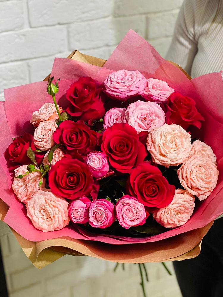 Букет цветов из: Розы в Раздольном Приморского края