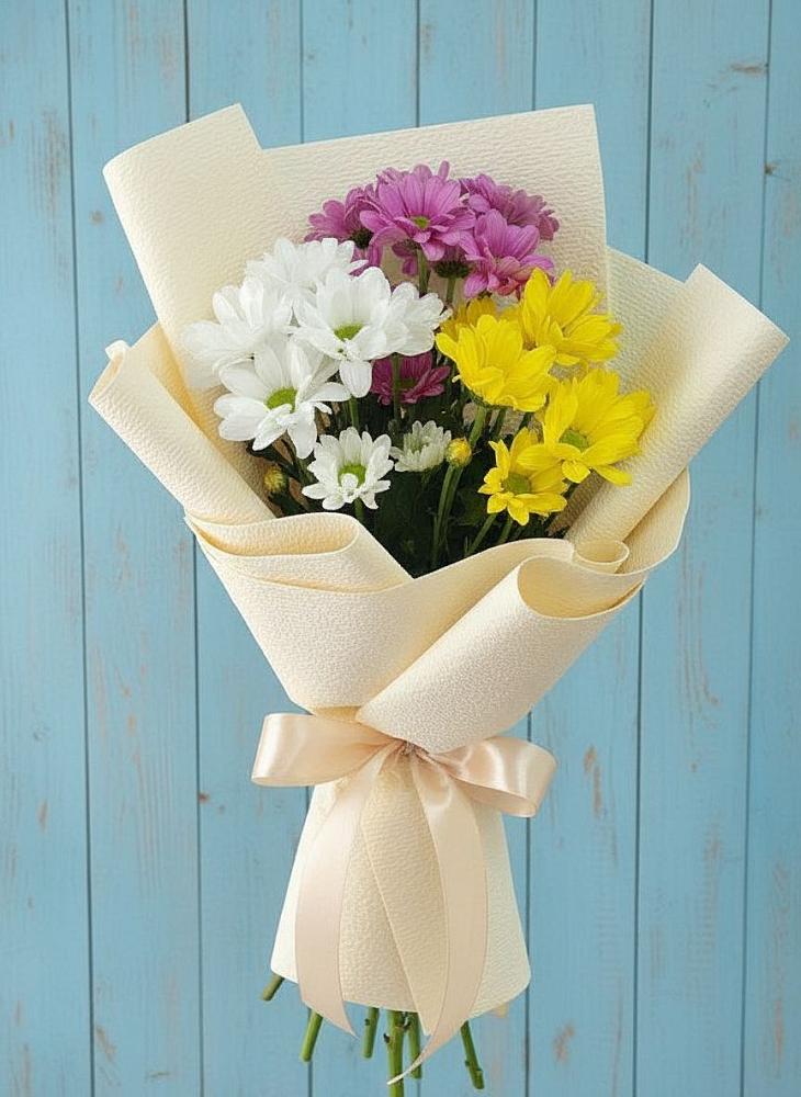 Букет цветов из: Хризантемы в Раздольном Приморского края