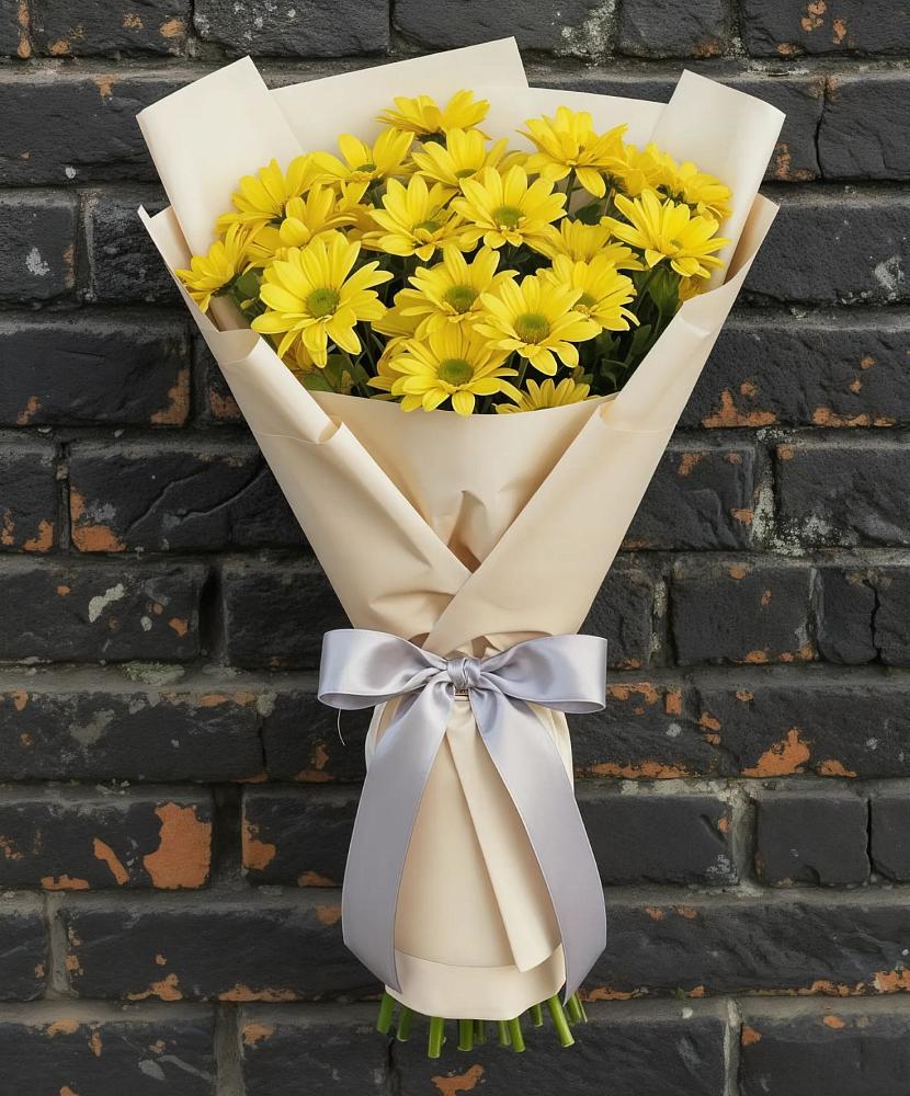 Букет цветов из: Хризантемы в Раздольном Приморского края