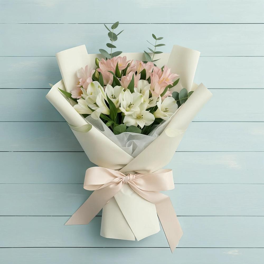 Букет цветов из: Альстромерии в Раздольном Приморского края