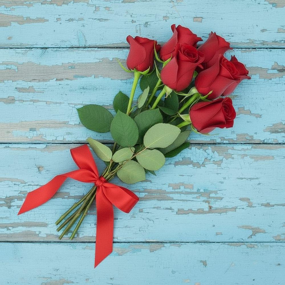 Букет Красные розы в Раздольном Приморского края