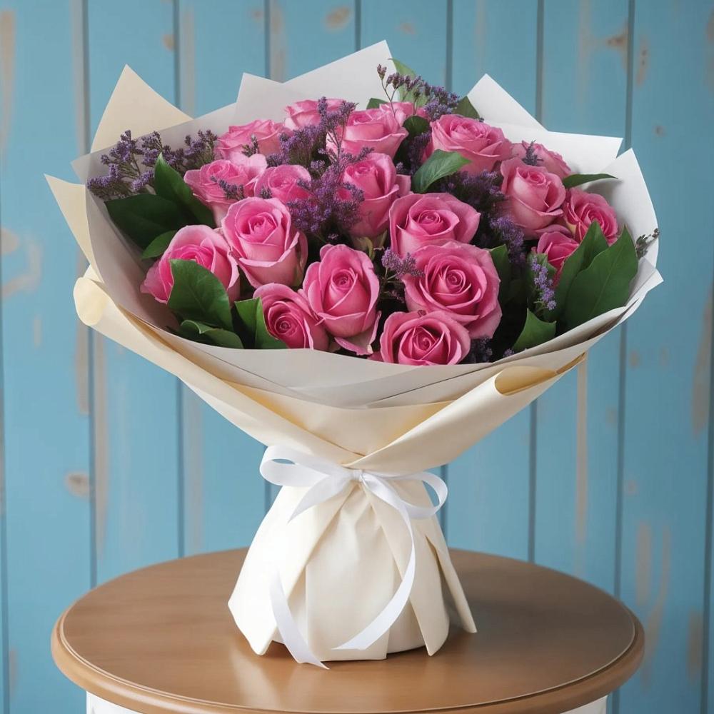 Букет цветов из: Розы в Раздольном Приморского края